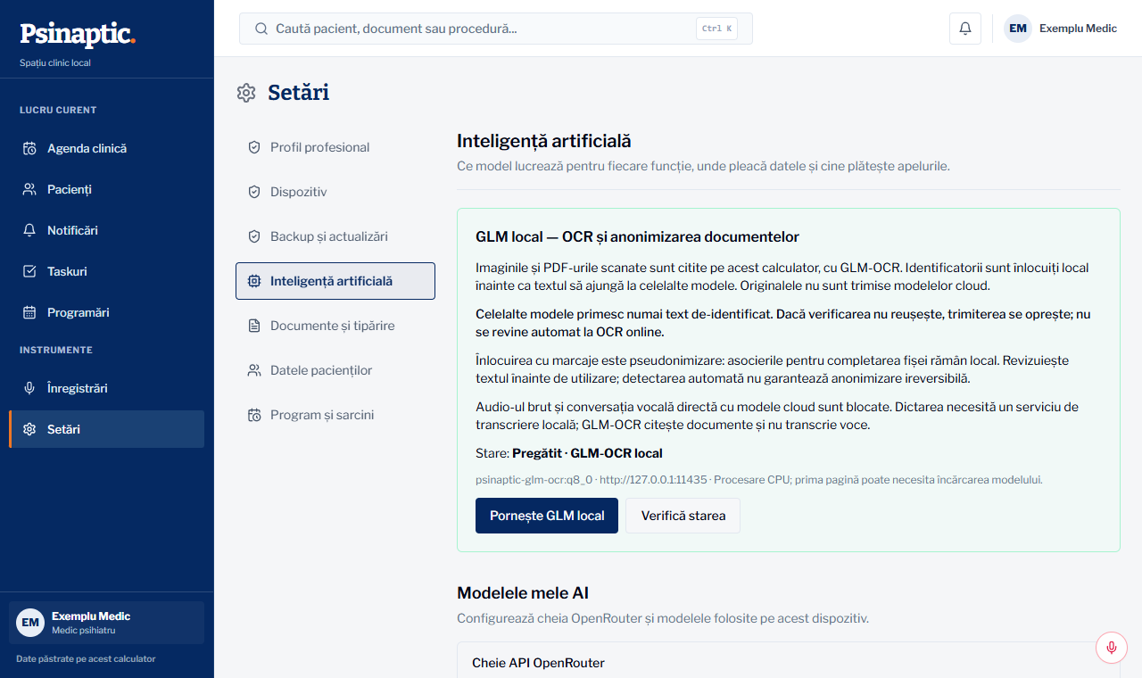Configurarea inteligenței artificiale